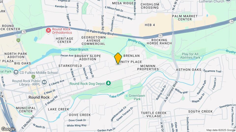 1405 Circle Dr Map and Location Details