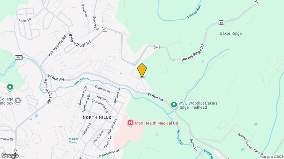 233 Palisades Dr Map and Location Details