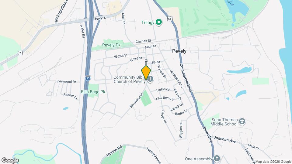 601 Riverview Dr Map and Location Details