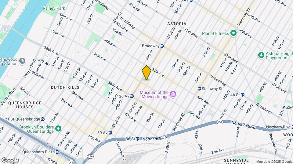 34-52 32nd St Mapa y Detalles de la Ubicación