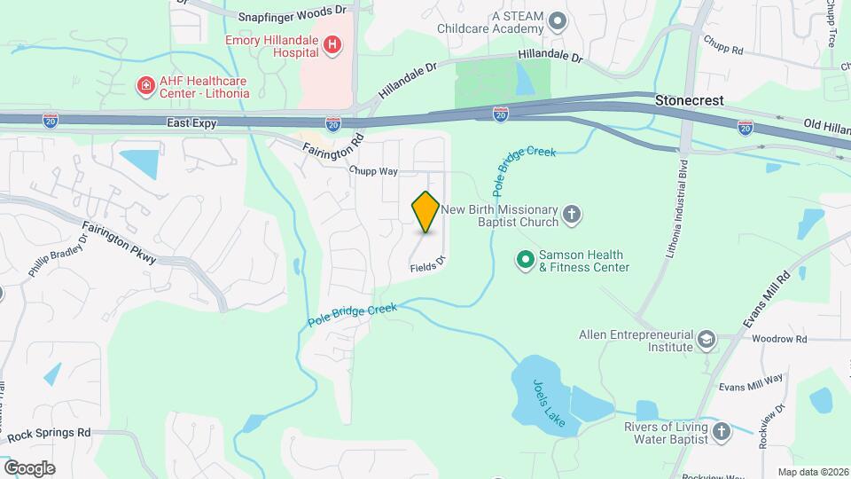 2942 Fields Dr Map and Location Details