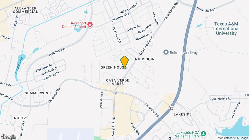8218 Casa Verde Rd Map and Location Details
