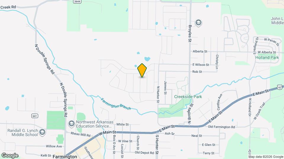 146 N Banner Ave Map and Location Details