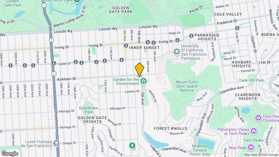 1517 7th Ave Map and Location Details