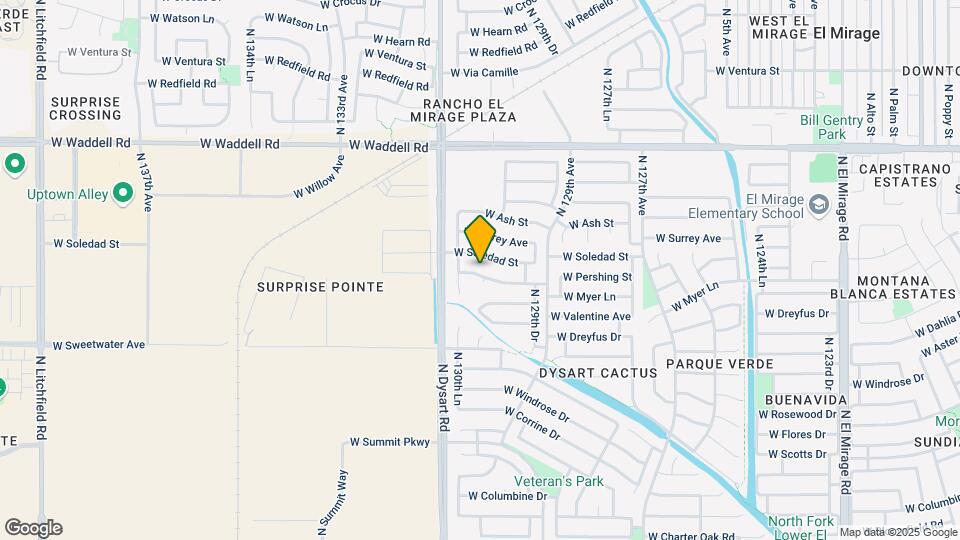 13018 W Pershing Ave Mapa y Detalles de la Ubicación
