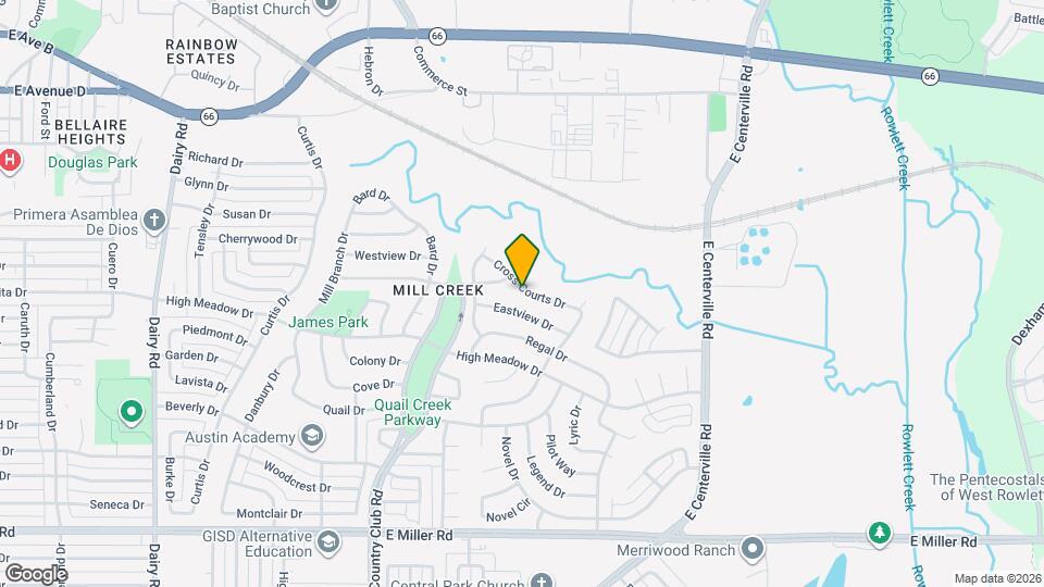 1446 Cross Courts Dr, Unit 2-2428 Map and Location Details