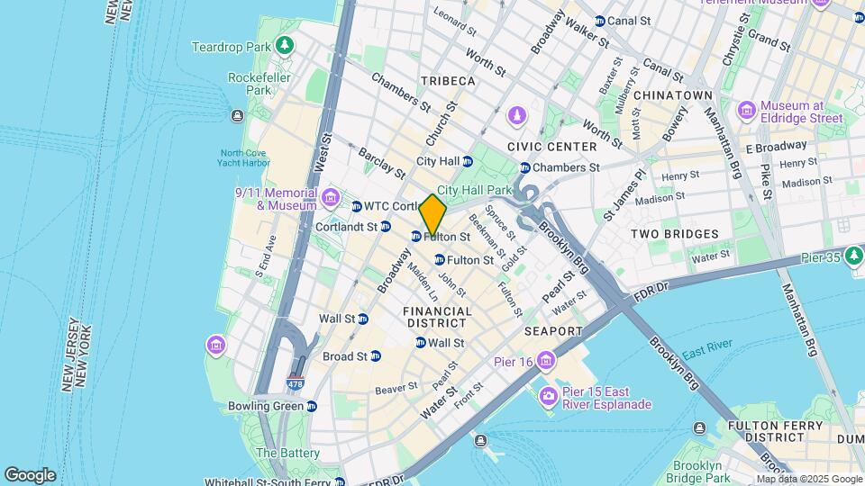 140 Fulton St Mapa y Detalles de la Ubicación