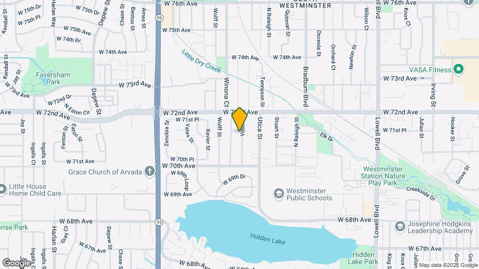 7115 Vrain St Map and Location Details