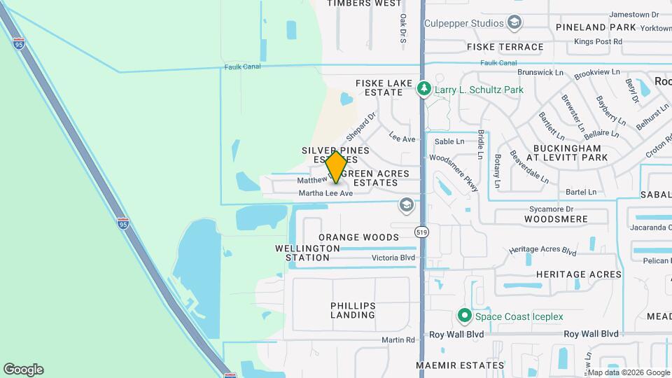 1109 Martha Lee Ave Map and Location Details