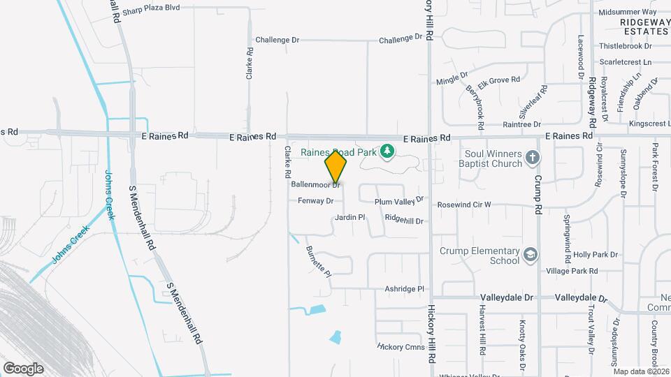 5735 Ballenmoor Dr Map and Location Details