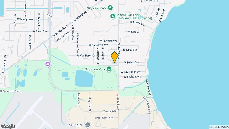 3105-3113 W Macdill Ave Mapa y Detalles de la Ubicación