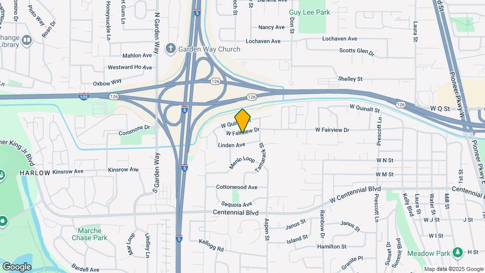 1481 W Fairview Dr Map and Location Details