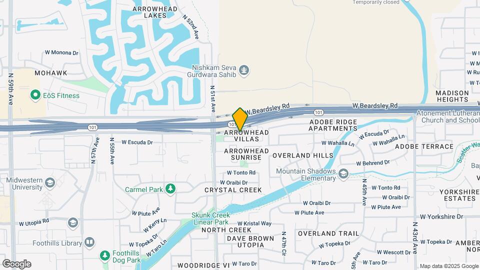 20023 N 50th Ave Map and Location Details