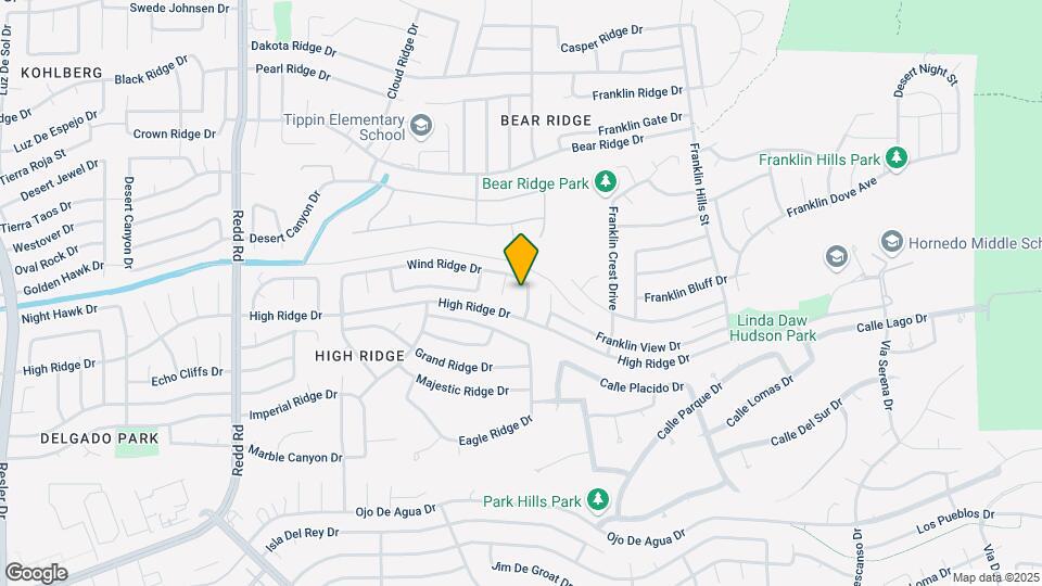 6511 Wind Ridge Dr Map and Location Details