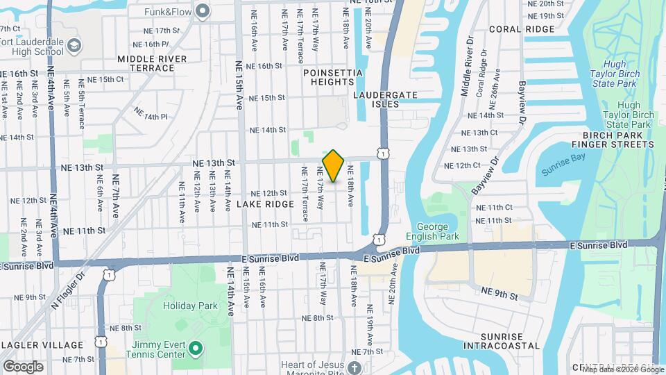 1203 N Victoria Park Rd, Unit 1203 Map and Location Details