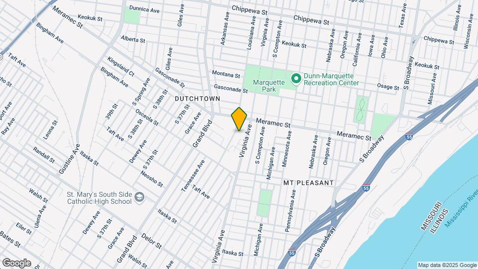 4232 Louisiana Ave Mapa y Detalles de la Ubicación