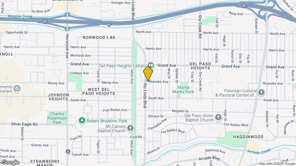 920 Roanoke Ave Map and Location Details