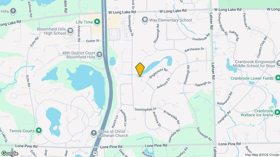 980 Sandhurst Rd Map and Location Details