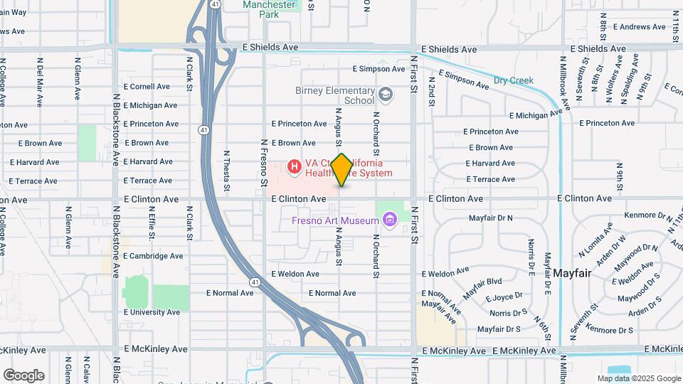 2404 N Angus St Map and Location Details