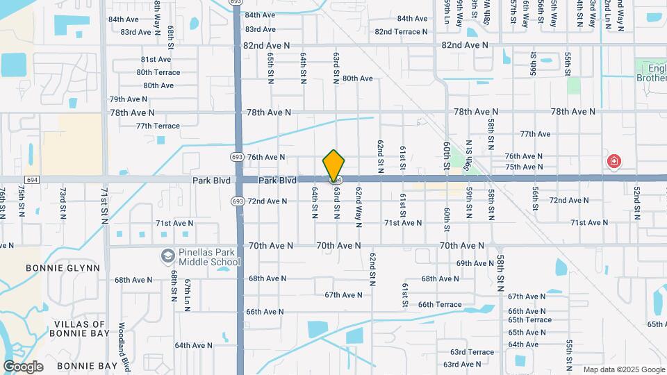 7380 63rd St N Map and Location Details
