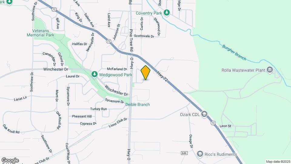 1417 Commercial Dr-Unit -A Map and Location Details