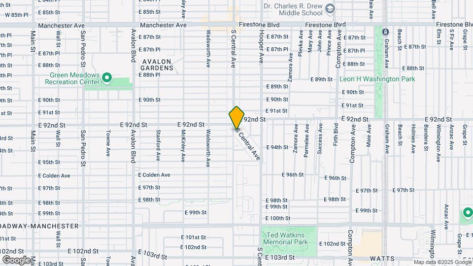 9201-9271 S Central Ave Mapa y Detalles de la Ubicación