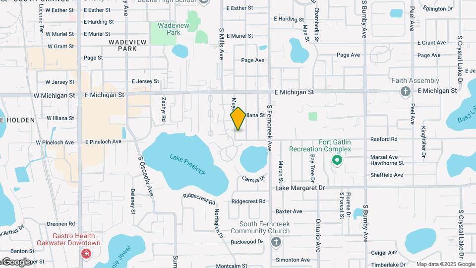 2861 Mayer St Map and Location Details