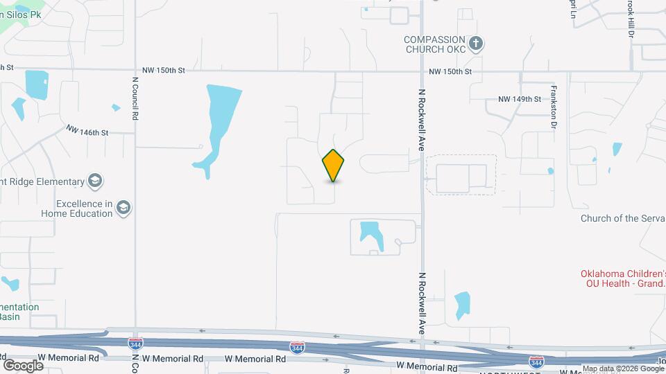 14505 Gravity Falls Ln Map and Location Details