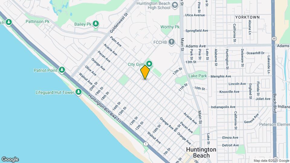 525 15th St Map and Location Details