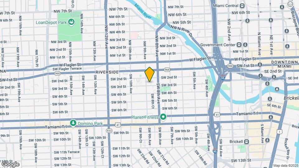869 SW 3rd St Map and Location Details