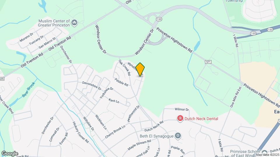 100 Wyndmoor Dr Map and Location Details