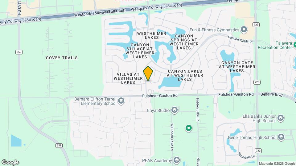 11011 Pierce Valley Dr Mapa y Detalles de la Ubicación