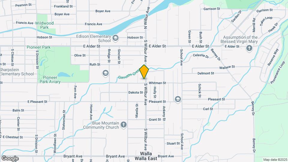 1357 Whitman St Mapa y Detalles de la Ubicación