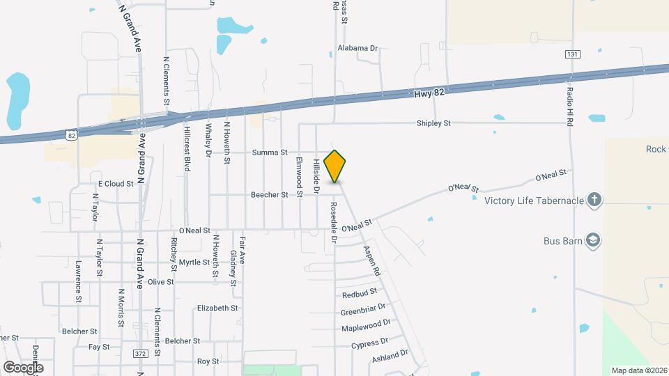 1203 Aspen Rd Map and Location Details