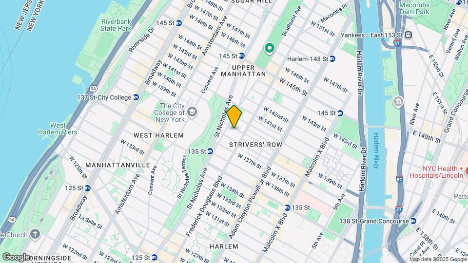 316 W 139th St-Unit -2B Map and Location Details