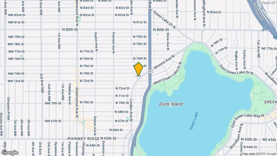 7301-7303 Winona Ave Mapa y Detalles de la Ubicación