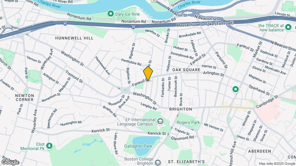 47 Brackett St, Unit 2 Map and Location Details