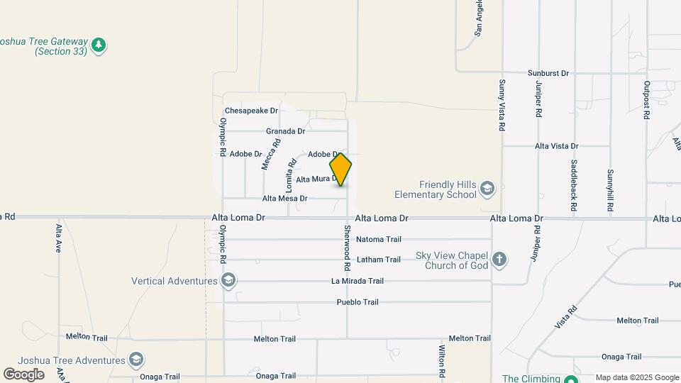 60460 Alta Mesa Dr Map and Location Details