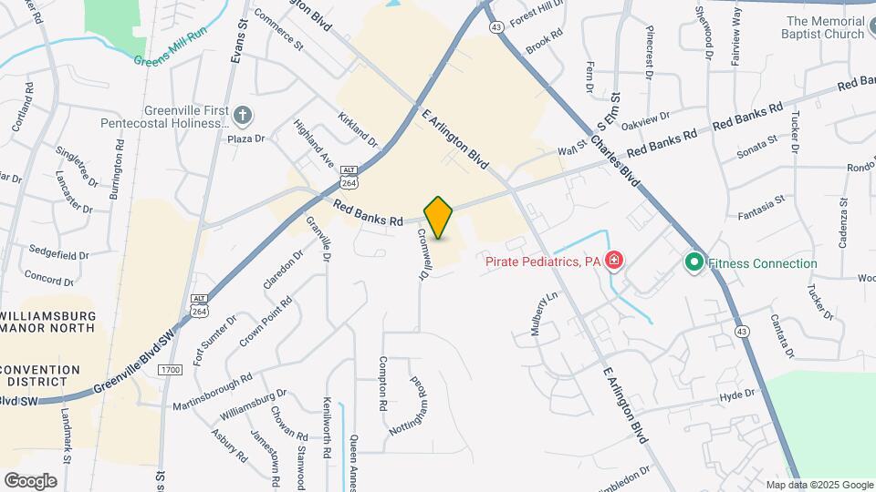 620 Red Banks Rd Map and Location Details