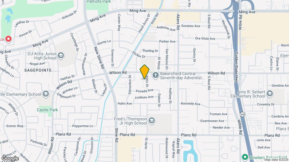 2601 Actis St Map and Location Details