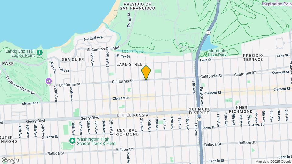 207 20th Ave Mapa y Detalles de la Ubicación