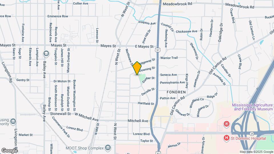 3545 Northview Dr Mapa y Detalles de la Ubicación