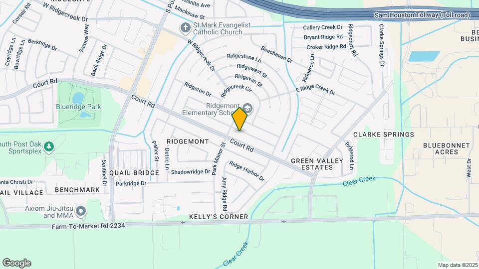 4915 Porter Ridge Dr Map and Location Details