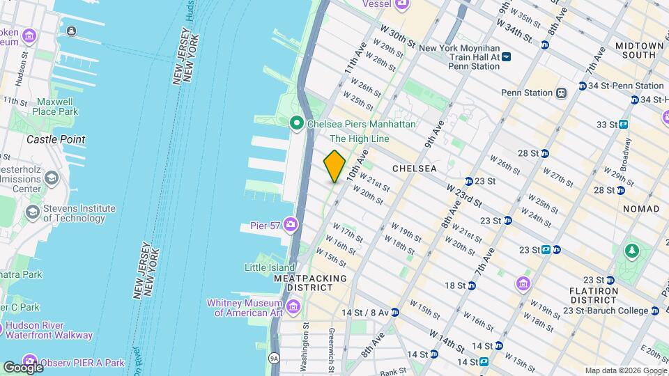 155 10th Ave Mapa y Detalles de la Ubicación