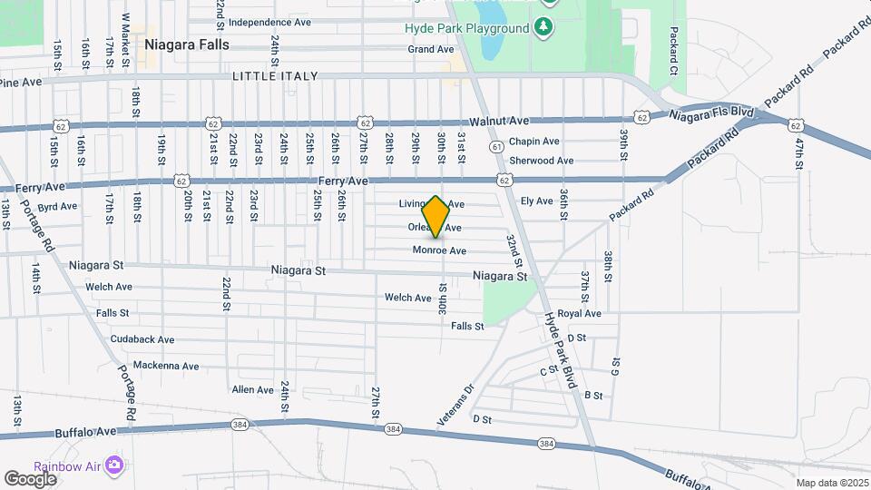 2784 Monroe Ave Map and Location Details
