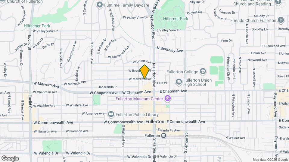 130 W Malvern Ave Mapa y Detalles de la Ubicación