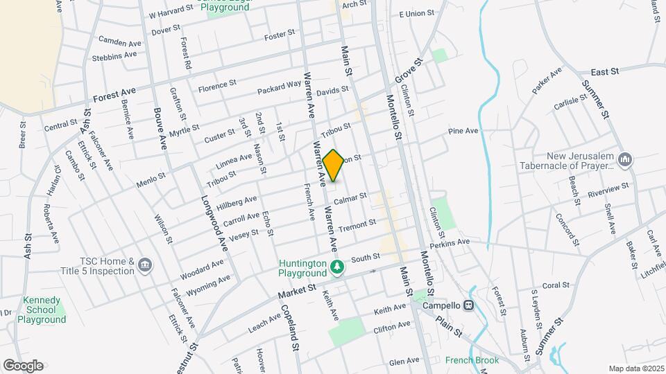 958 Warren Ave Map and Location Details