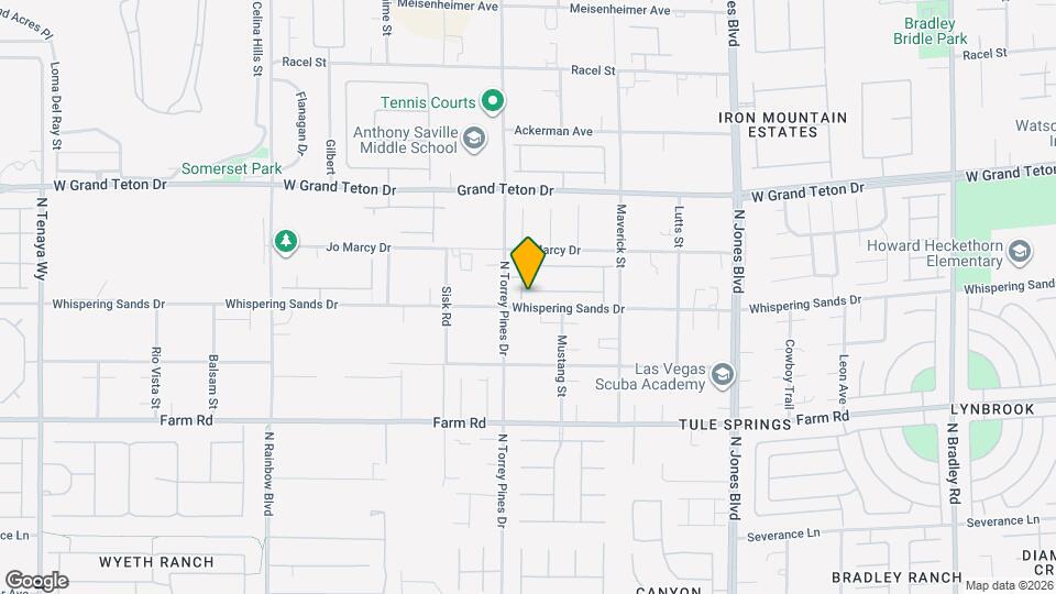 6383 Radiant Rapture Ave Map and Location Details