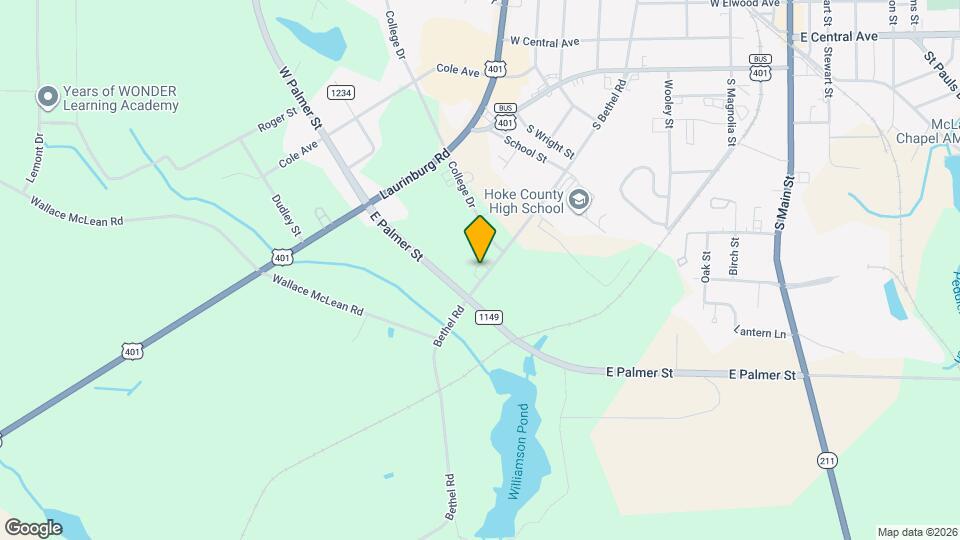 710 S Bethel Rd Map and Location Details