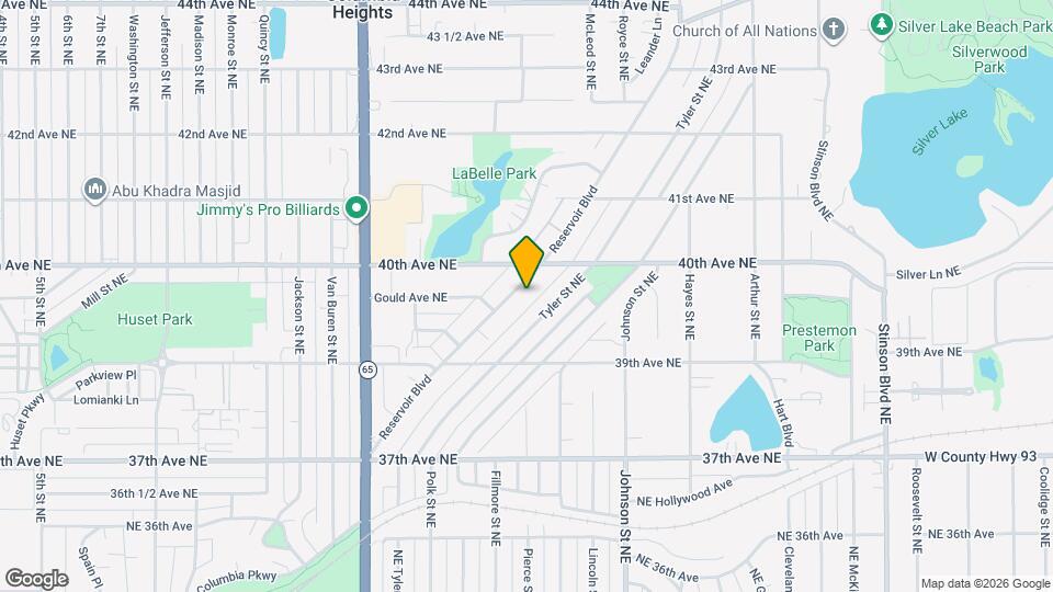 3969 Reservoir Blvd Map and Location Details